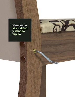 Comedor Ohana Madesa para 6 personas