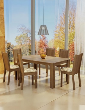 Comedor Analu Madesa para 6 personas