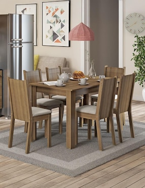 Comedor Maris Madesa para 6 personas
