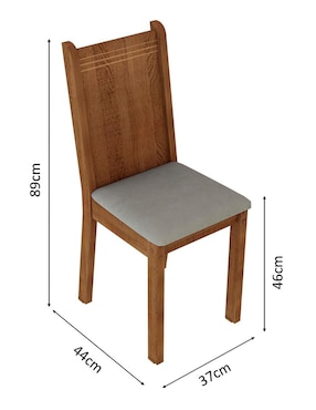 Comedor Maris Madesa para 6 personas