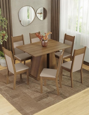 Comedor Beverly Madesa para 6 personas