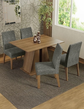 Comedor Agnes Madesa para 4 personas