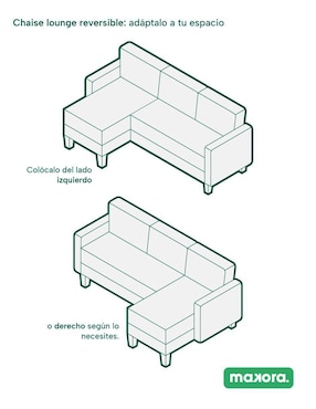 Sala modular Makora de lino