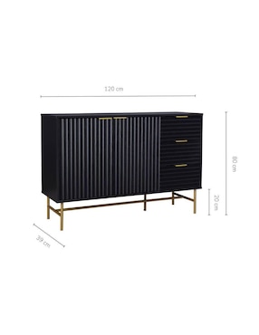 Credenza New York Top Living de MDF