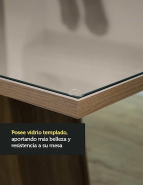 Comedor Moscou Plus Madesa para 6 personas