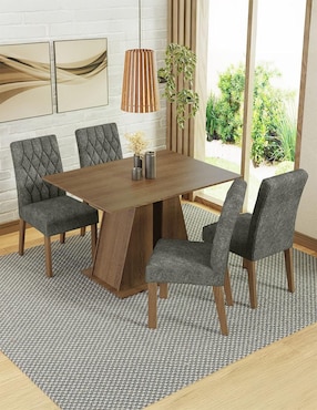 Comedor Gisele Madesa para 4 personas