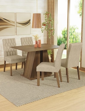 Comedor Gisele Madesa para 4 personas
