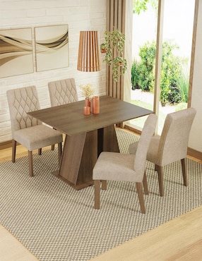 Comedor Gisele Madesa para 4 personas