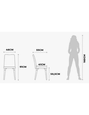 Silla Iron Moveis de madera