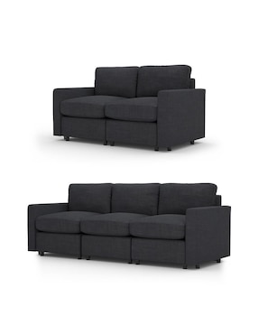Sala 2 piezas Adapti Modi Sofa de algodón