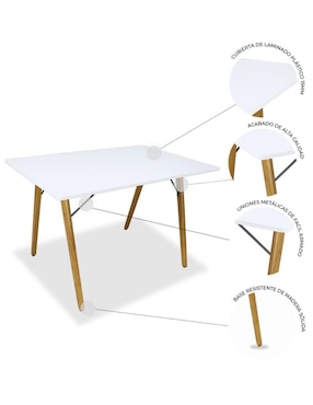 Comedor Frankfurt Mundo In para 4 personas