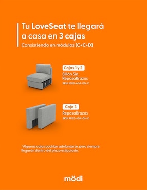 Love seat Modi Sofa Adapti
