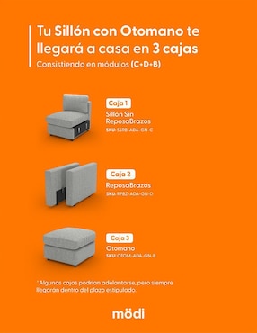 Sillón Adapti Modi Sofa