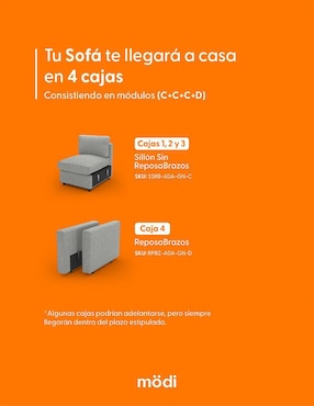 Sofá Adapti Modi Sofa