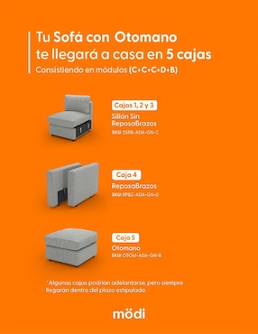 Sofá Adapti Modi Sofa