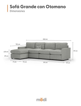 Sala modular ADAPTI Modi Sofa de poliéster