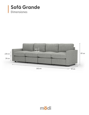 Sala modular ADAPTI Modi Sofa de poliéster