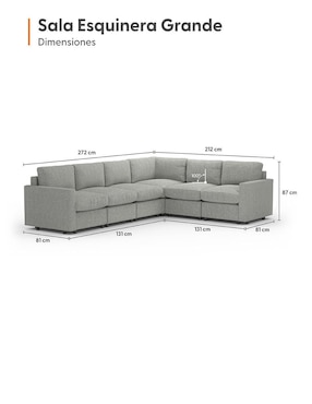 Sala modular ADAPTI Modi Sofa de poliéster