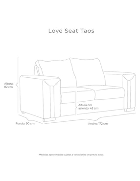 Love seat Dicasa Taos