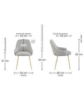 Silla Galicia Brum