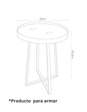 Mesa lateral Verona Cantia