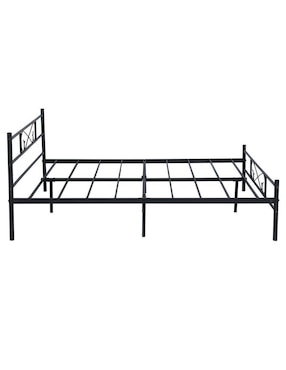 Base para cama armable Laimer Gomyhome de metal matrimonial
