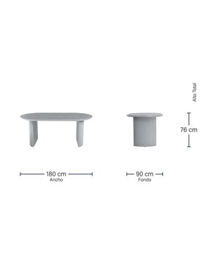 Mesa de comedor Chipre Brum