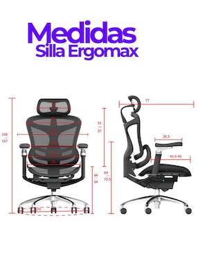Silla escritorio Ergomax Randu