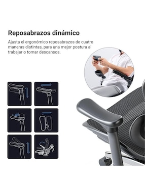Silla escritorio Ergomax Randu