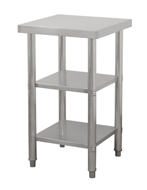 Mesa Mindejal de acero inoxidable