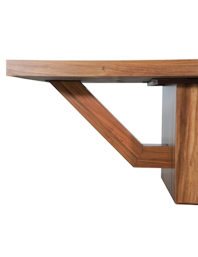 Mesa de comedor Mérida Del Toro de chapa madera