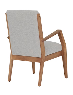 Silla Mérida Del Toro de madera y tela