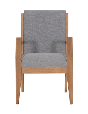 Silla Mérida Del Toro de madera y tela