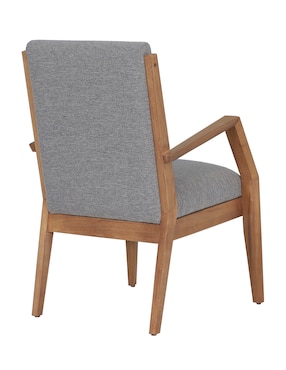 Silla Mérida Del Toro de madera y tela