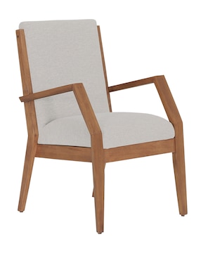 Silla Mérida Del Toro de madera y tela