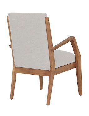 Silla Mérida Del Toro de madera y tela
