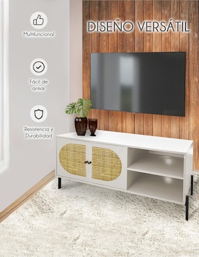 Mueble de tv Red Velvet de MDF