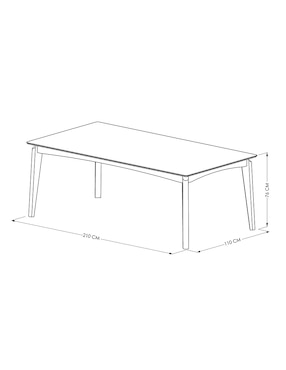 Mesa armable Maryland Haus