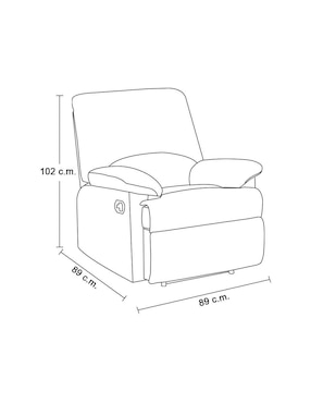 Reclinable Coaster