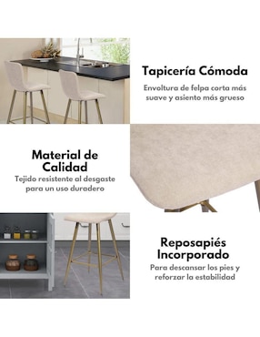 Juego de bancos Gomyhome