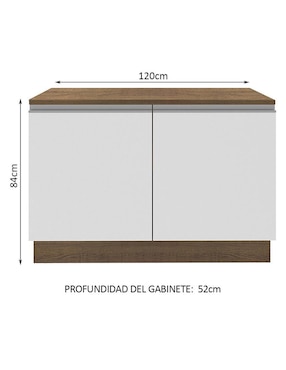 Bufetero Glamy Madesa de aglomerado
