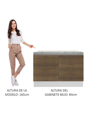 Bufetero Glamy Madesa de aglomerado
