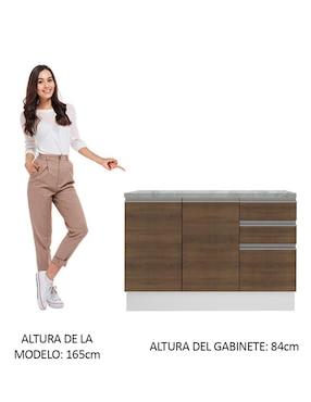 Bufetero Glamy Madesa de aglomerado
