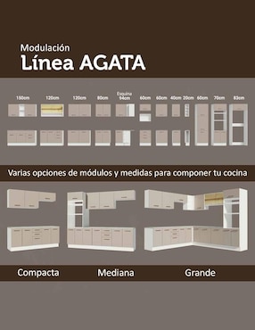 Bufetero Agata Madesa de aglomerado