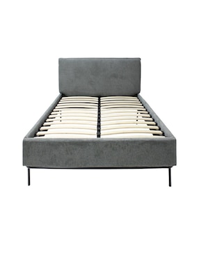 Cama Bristol Mundo In de madera individual