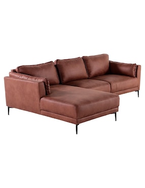Sala modular Kubra Moblum de piel y vinil