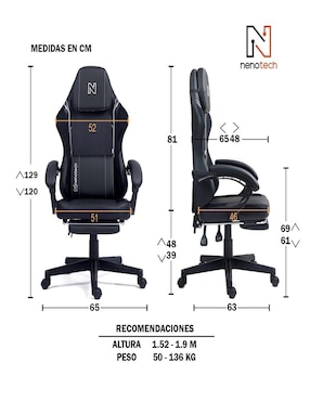 Silla gamer Nenotech