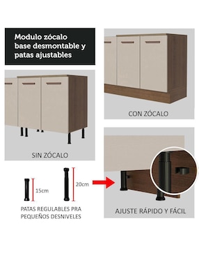 Bufetero Agata Madesa de aglomerado