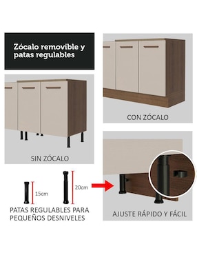 Bufetero Agata Madesa de aglomerado
