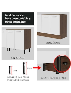 Bufetero Agata Madesa de aglomerado